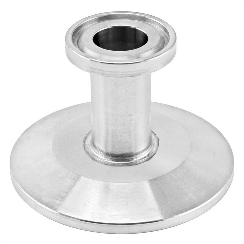 Stainless Steel Tri-Clover Cap Reducer - 1.5" TC X 1/2" TC