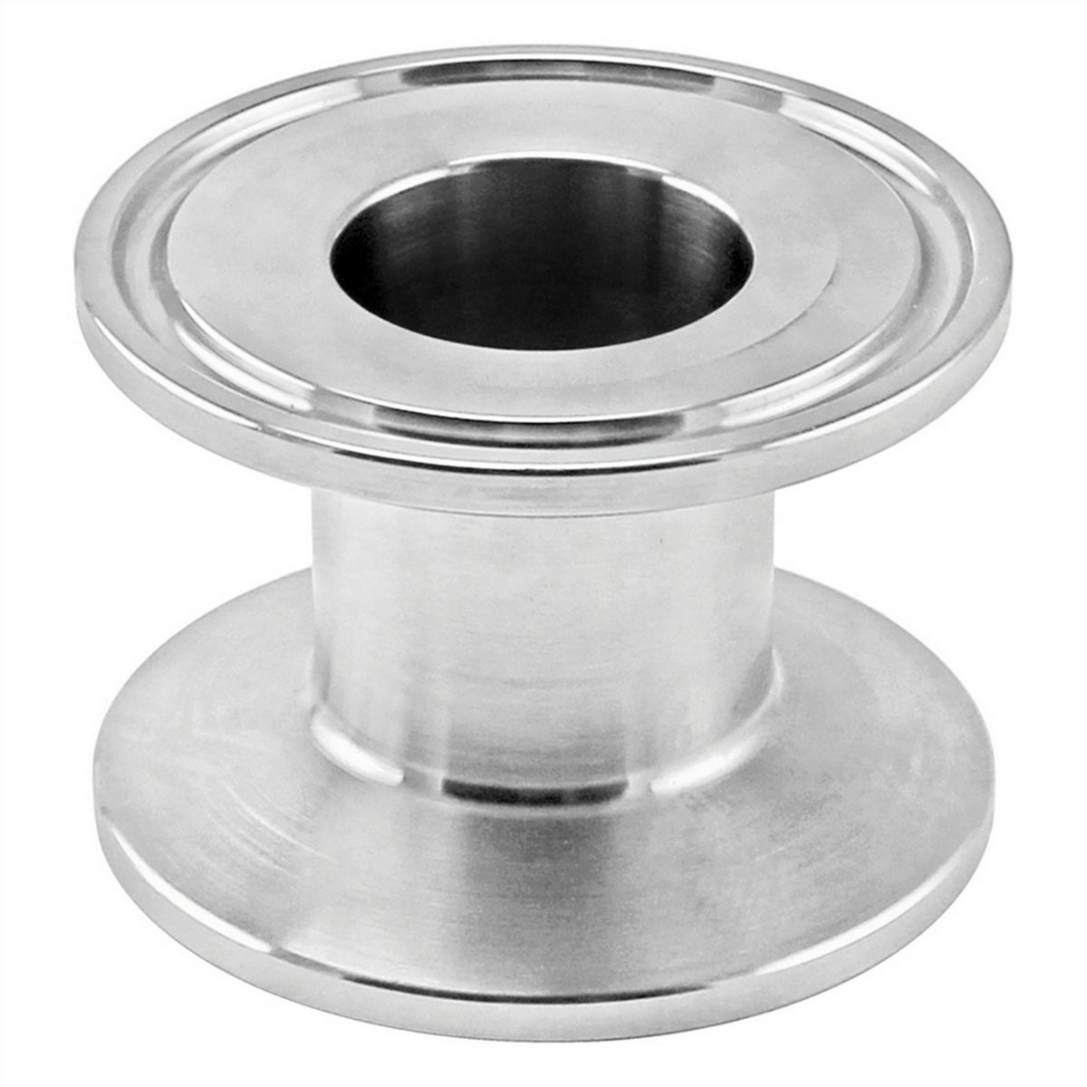 Stainless Steel Tri-Clover Cap Reducer - 1.5" TC X 1" TC