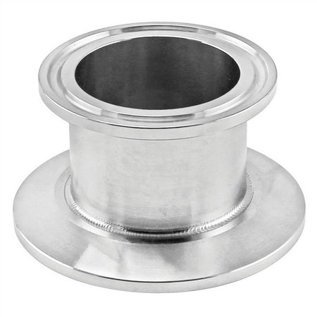 Stainless Steel Tri-Clover Cap Reducer - 2" TC X 1.5" TC