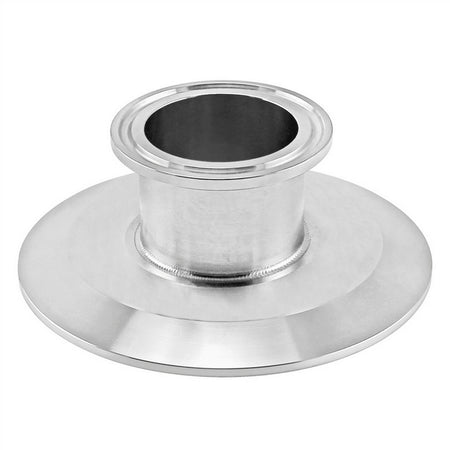 Stainless Steel Tri-Clover Cap Reducer - 3" TC X 1.5" TC