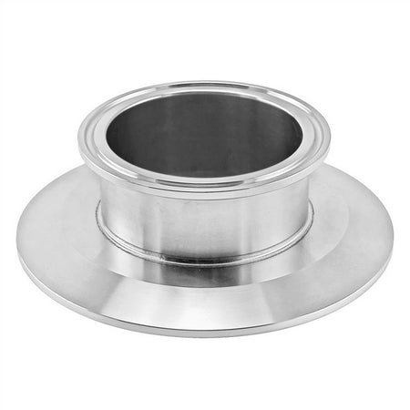 Stainless Steel Tri-Clover Cap Reducer - 4" TC X 2.5" TC