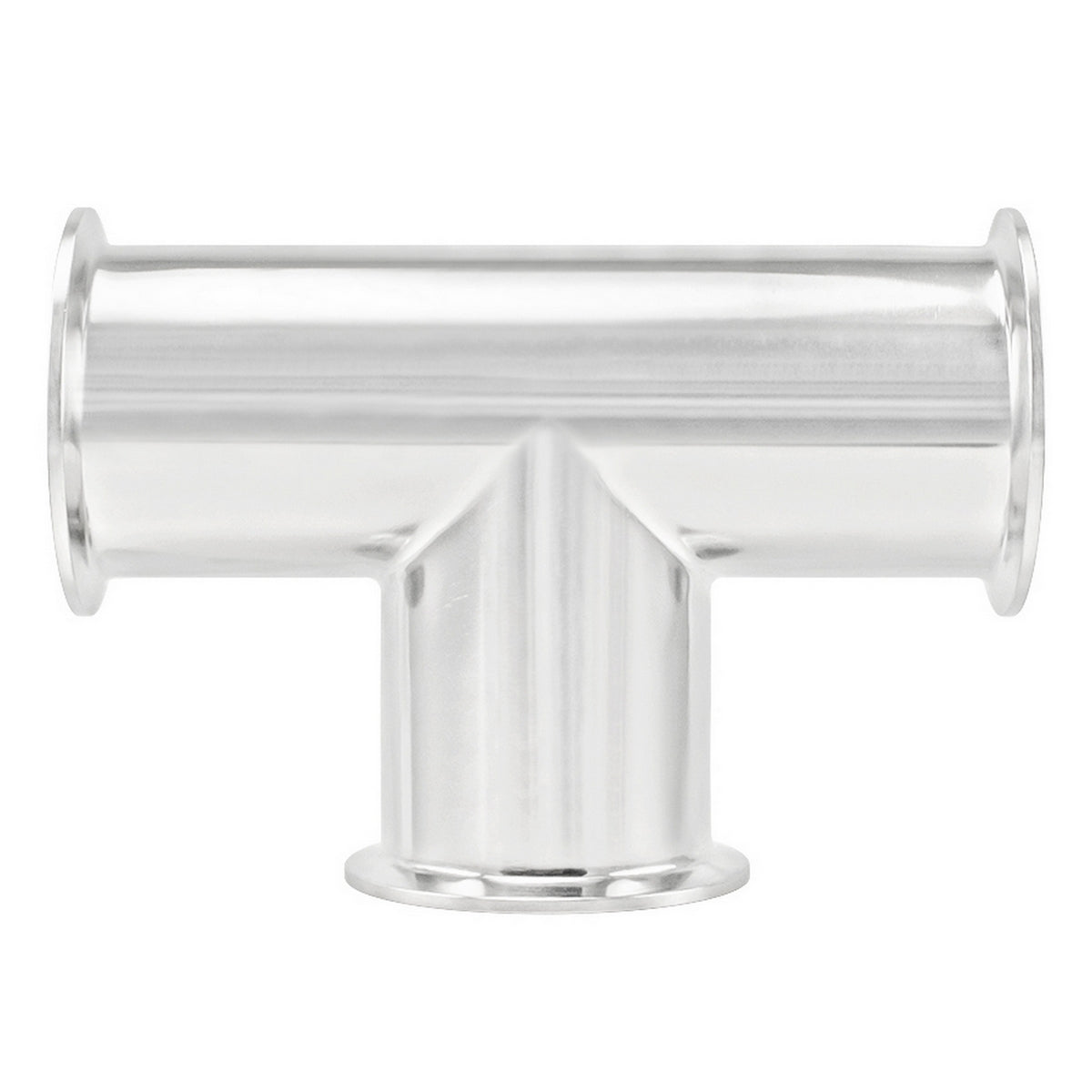 Stainless Steel Tri-Clover Tee - 2.5" TC