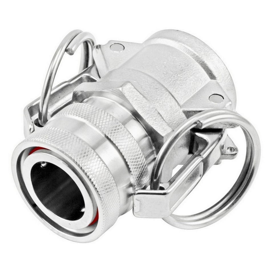 Stainless Steel Female Camlock Fitting - 1/2" Cam. X Female QD