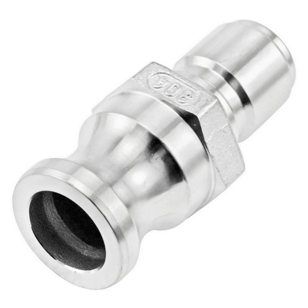 Stainless Steel Male Camlock Fitting - 1/2" Cam. X Male QD