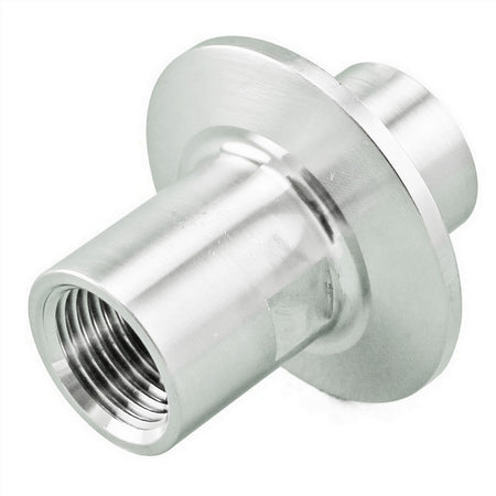 Stainless Steel Tri-Clover Fitting - 1.5" TC X 1/2" Female NPT (1/2" FNPT Interior)