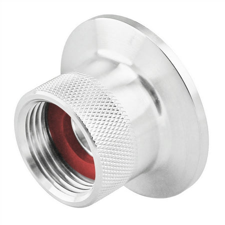 Stainless Steel Tri-Clover Fitting - 1.5" TC X 3/4" Female Garden Hose