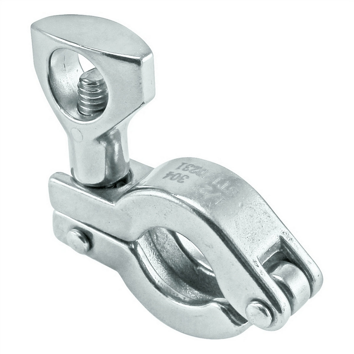 Stainless Steel Tri-Clover Clamp - 1/2" & 3/4" TC