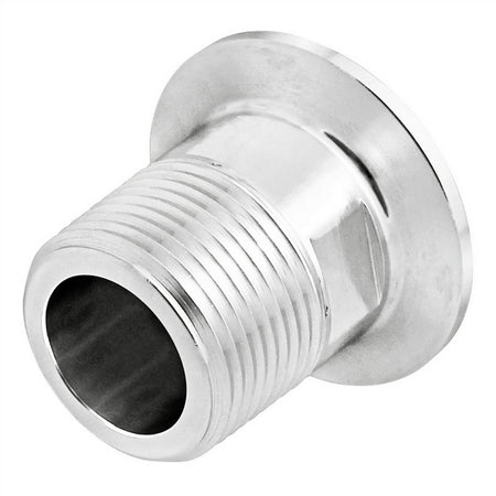 Stainless Steel Tri-Clover Fitting - 1.5" TC X 1" Male NPT