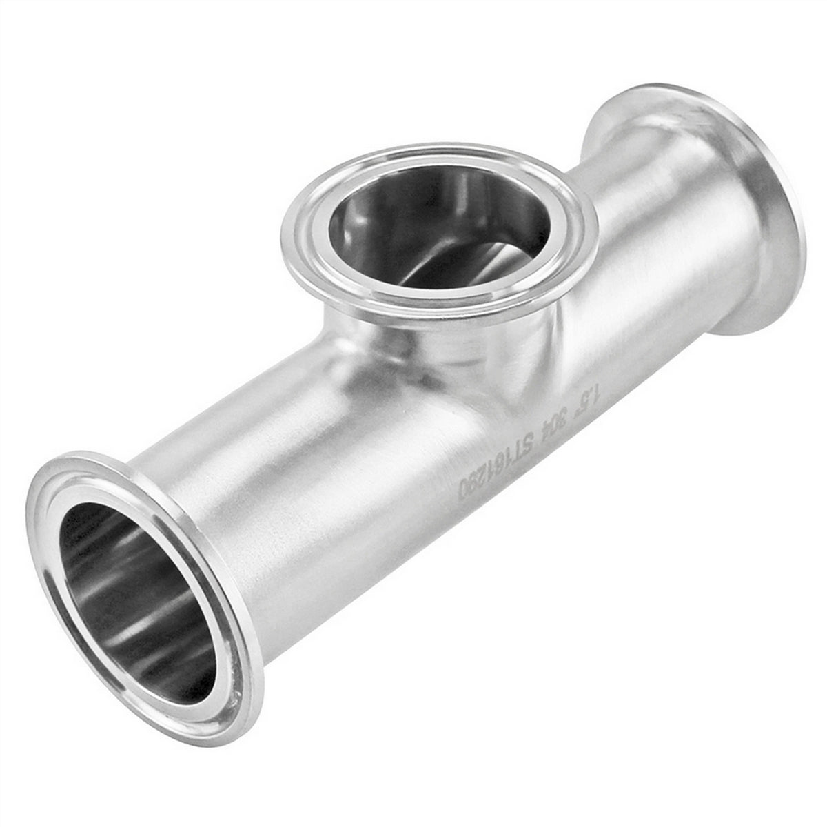 Stainless Steel Tri-Clover Instrument Tee - 1.5" TC
