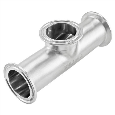 Stainless Steel Tri-Clover Instrument Tee - 1.5" TC