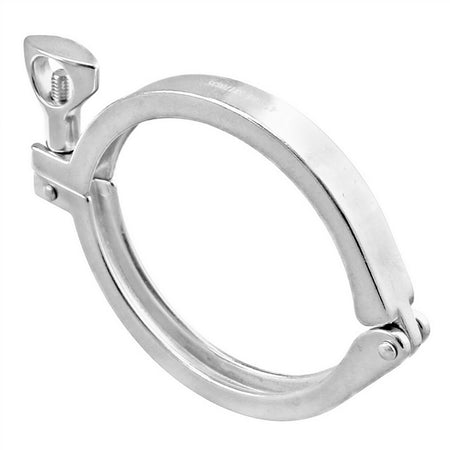 Stainless Steel Tri-Clover Clamp - 4" TC