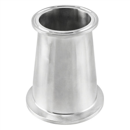 Stainless Steel Tri-Clover Concentric Reducer - 2" TC X 1.5" TC