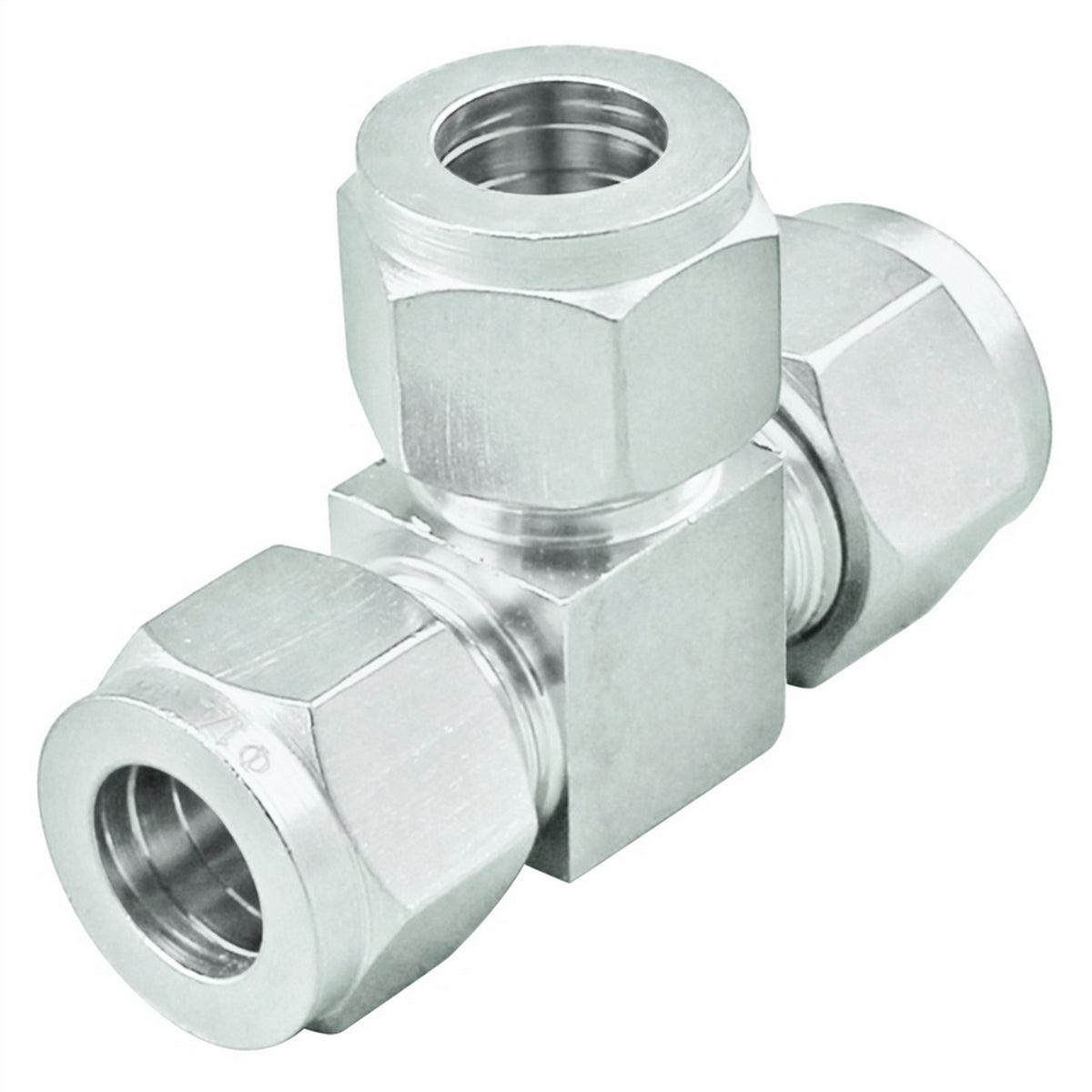 Stainless Steel Tee - 1/2" Compression