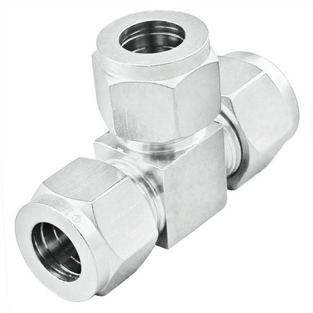 Stainless Steel Tee - 3/8" Compression