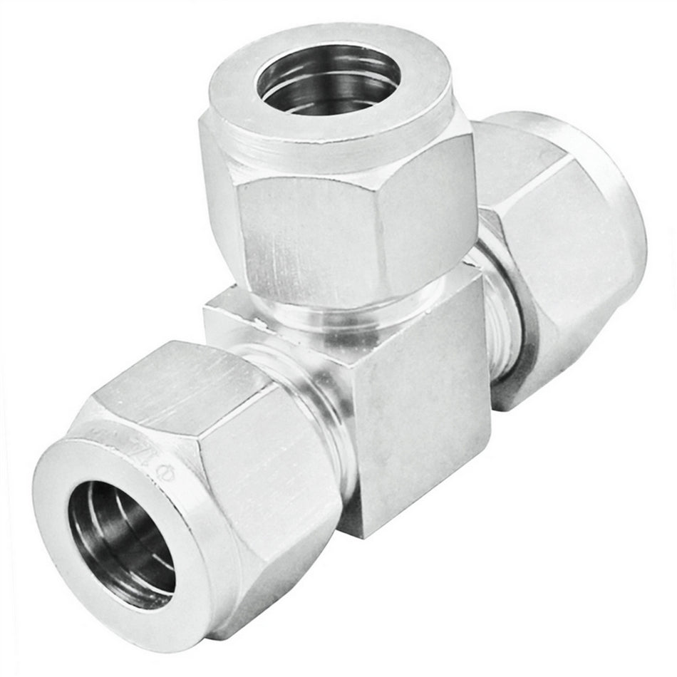 Stainless Steel Tee - 3/8" Compression