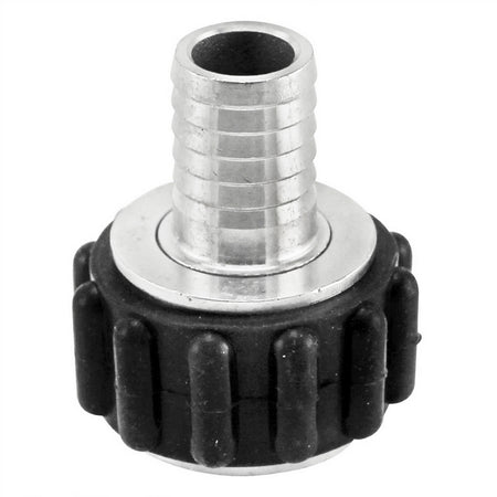 Stainless Steel Quick Connector Fitting - 1/2" Female NPT X 1/2" OD Barb