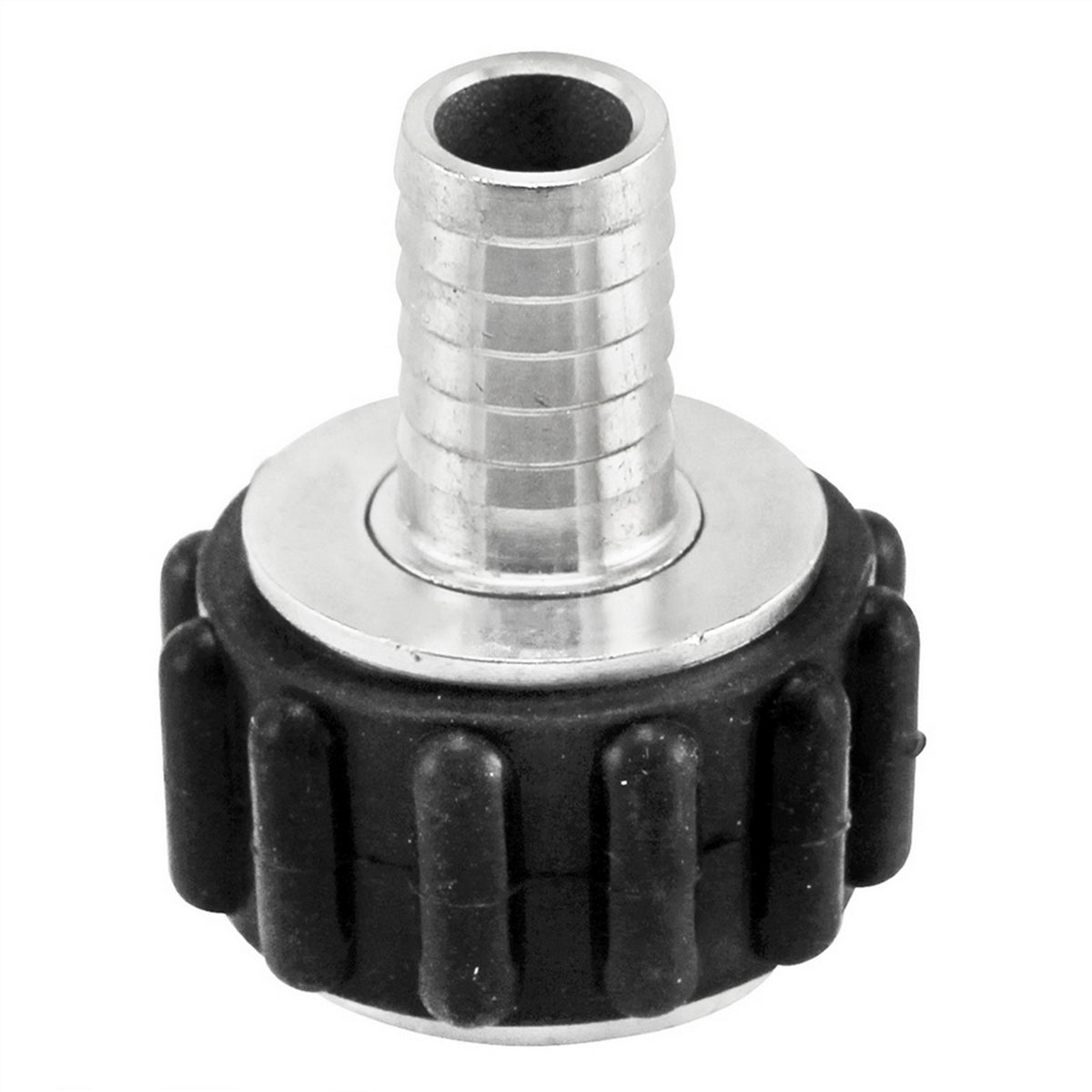 Stainless Steel Quick Connector Fitting - 1/2" Female BSP X 3/8" OD Barb