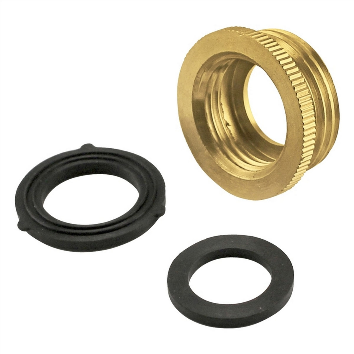 Brass Fitting - 3/4" Male Garden Hose X 1/2" Female NPT | Compact