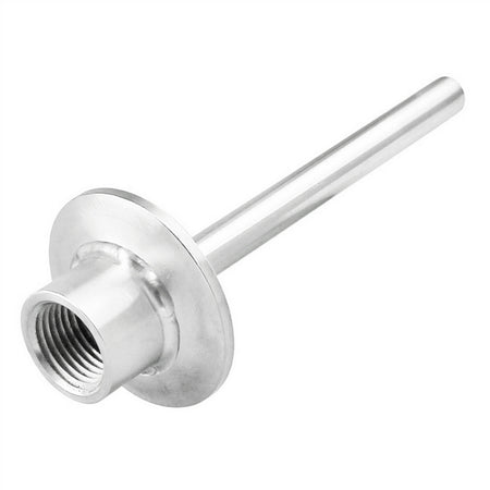 Stainless Steel Tri-Clover Thermowell - 1.5" TC X 1/2" Female NPT (4")