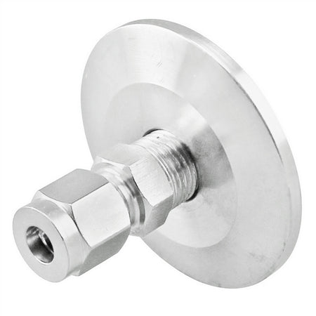 Stainless Steel Tri-Clover Fitting - 1.5" TC X 1/4" Compression