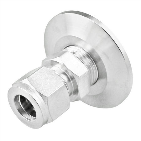 Stainless Steel Tri-Clover Fitting - 1.5" TC X 1/2" Compression