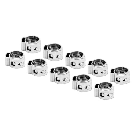 Stepless (Oetiker) Hose Clamp (6.5mm | Approx. 17/64") (10 Pack)
