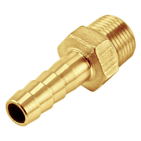 Brass Fitting - 1/4" Male NPT X 5/16" OD Barb
