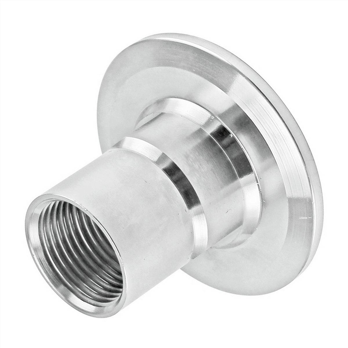 Stainless Steel Tri-Clover Fitting - 2" TC X 3/4" Female NPT