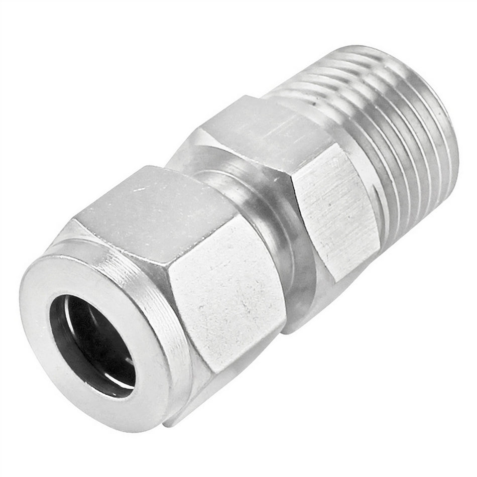Stainless Steel Fitting - 3/8" Male NPT X 3/8" Compression