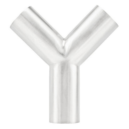 Stainless Steel Sanitary Weld Tube - 135° True Y Tee