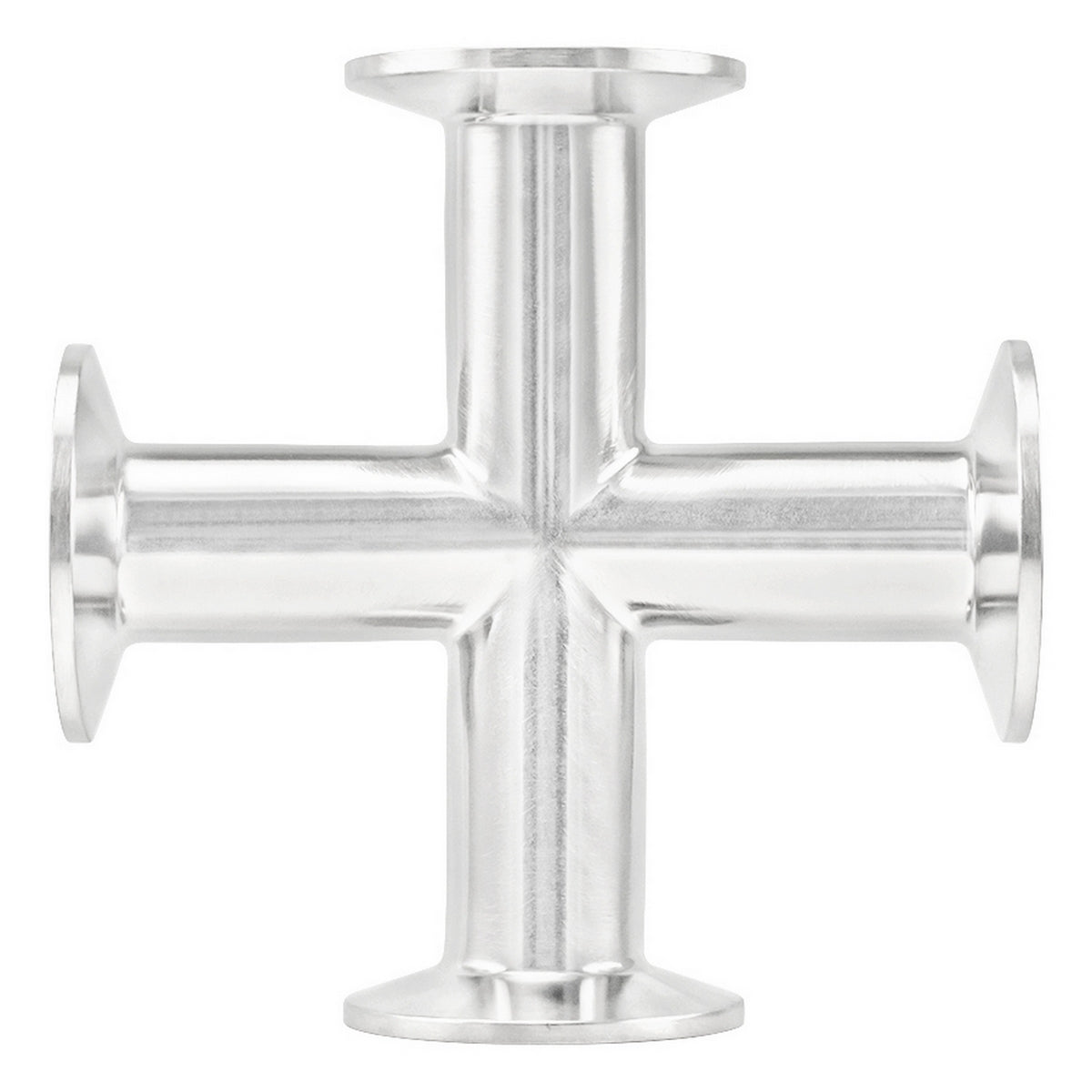 Stainless Steel Tri-Clover Cross - 1" TC