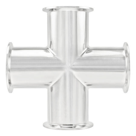 Stainless Steel Tri-Clover Cross - 2.5" TC