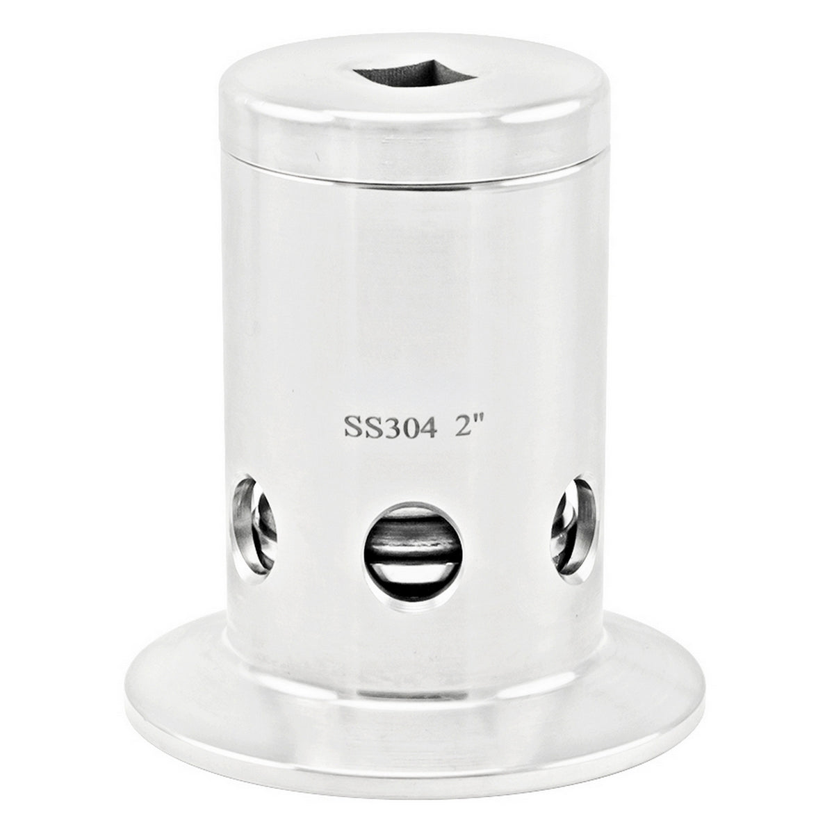 Stainless Steel Tri-Clover Pressure Relief Valve - 2" TC