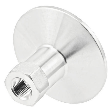 Stainless Steel Tri-Clover Fitting - 2" TC X 1/4" Female NPT