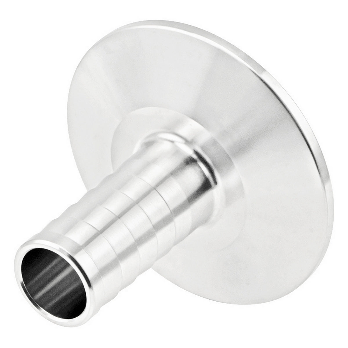 Stainless Steel Tri-Clover Fitting - 2" TC X 3/4" OD Barb