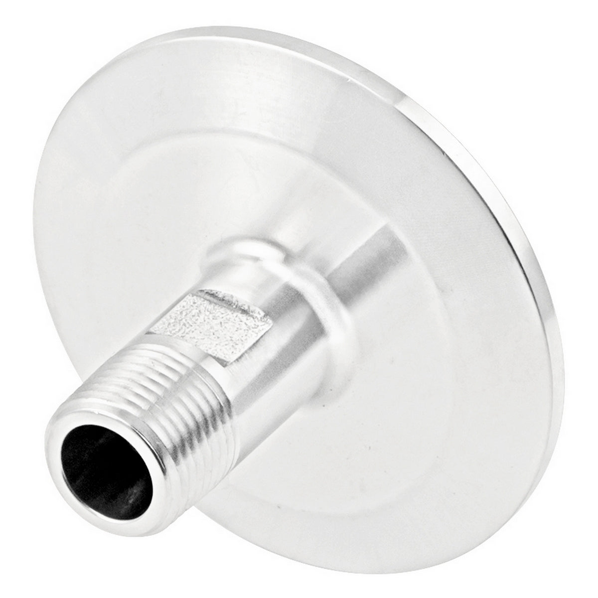 Stainless Steel Tri-Clover Fitting - 2" TC X 3/8" Male NPT