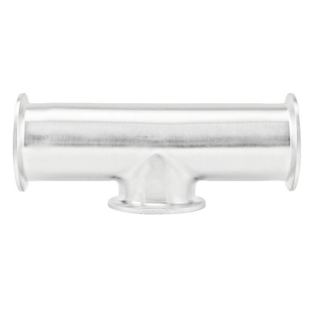 Stainless Steel Tri-Clover Instrument Tee - 2" TC