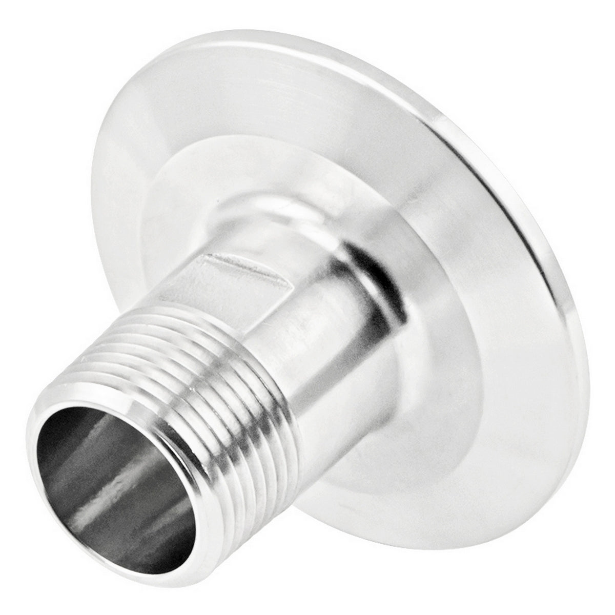 Stainless Steel Tri-Clover Fitting - 2" TC X 3/4" Male NPT