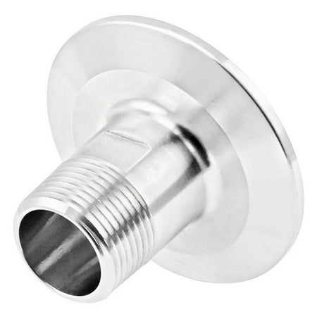 Stainless Steel Tri-Clover Fitting - 2" TC X 3/4" Male NPT