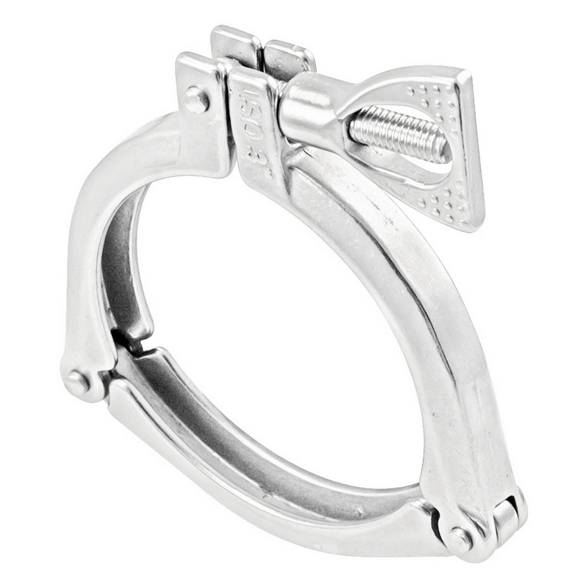 Stainless Steel Tri-Clover Three Segment Clamp - 3" TC