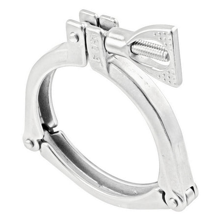 Stainless Steel Tri-Clover Three Segment Clamp - 3" TC