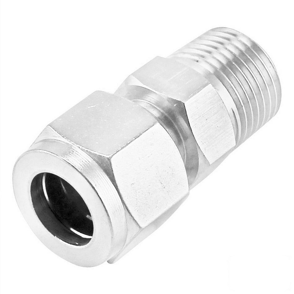 Stainless Steel Fitting - 1/2" Male BSP X 1/2" Compression