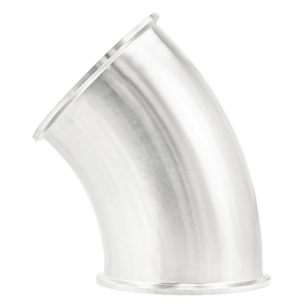 Stainless Steel Tri-Clover 45° Elbow - 6" TC