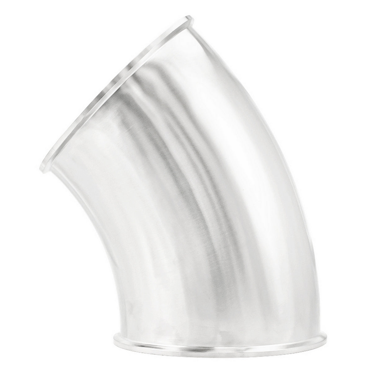 Stainless Steel Tri-Clover 45° Elbow - 8" TC