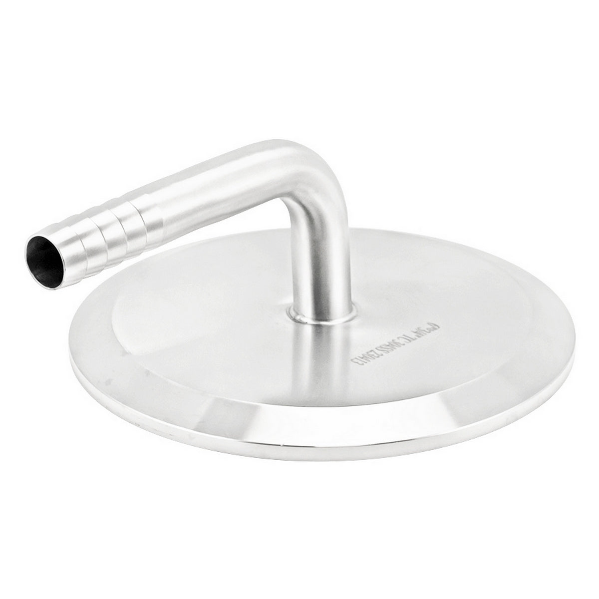 Stainless Steel Tri-Clover 90° Elbow - 6" TC X 3/4" OD Barb