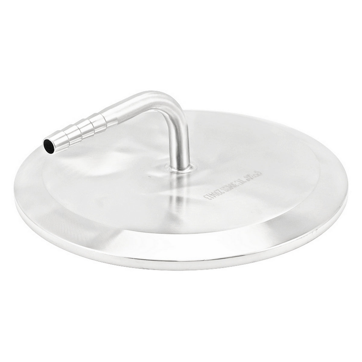 Stainless Steel Tri-Clover 90° Elbow - 6" TC X 3/8" OD Barb