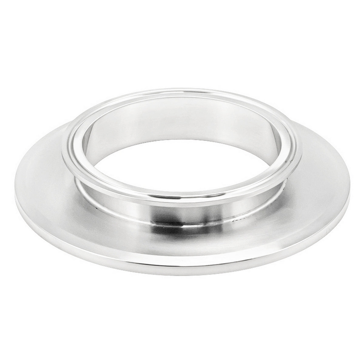 Stainless Steel Tri-Clover Cap Reducer - 6" TC X 4" TC