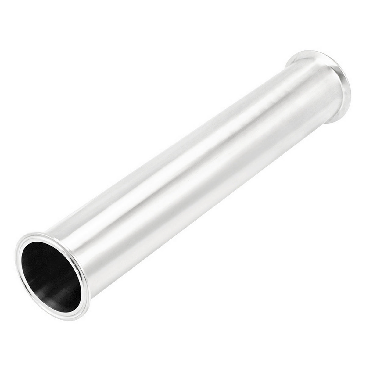 Stainless Steel Tri-Clover Extension Tube - 3" TC (18")