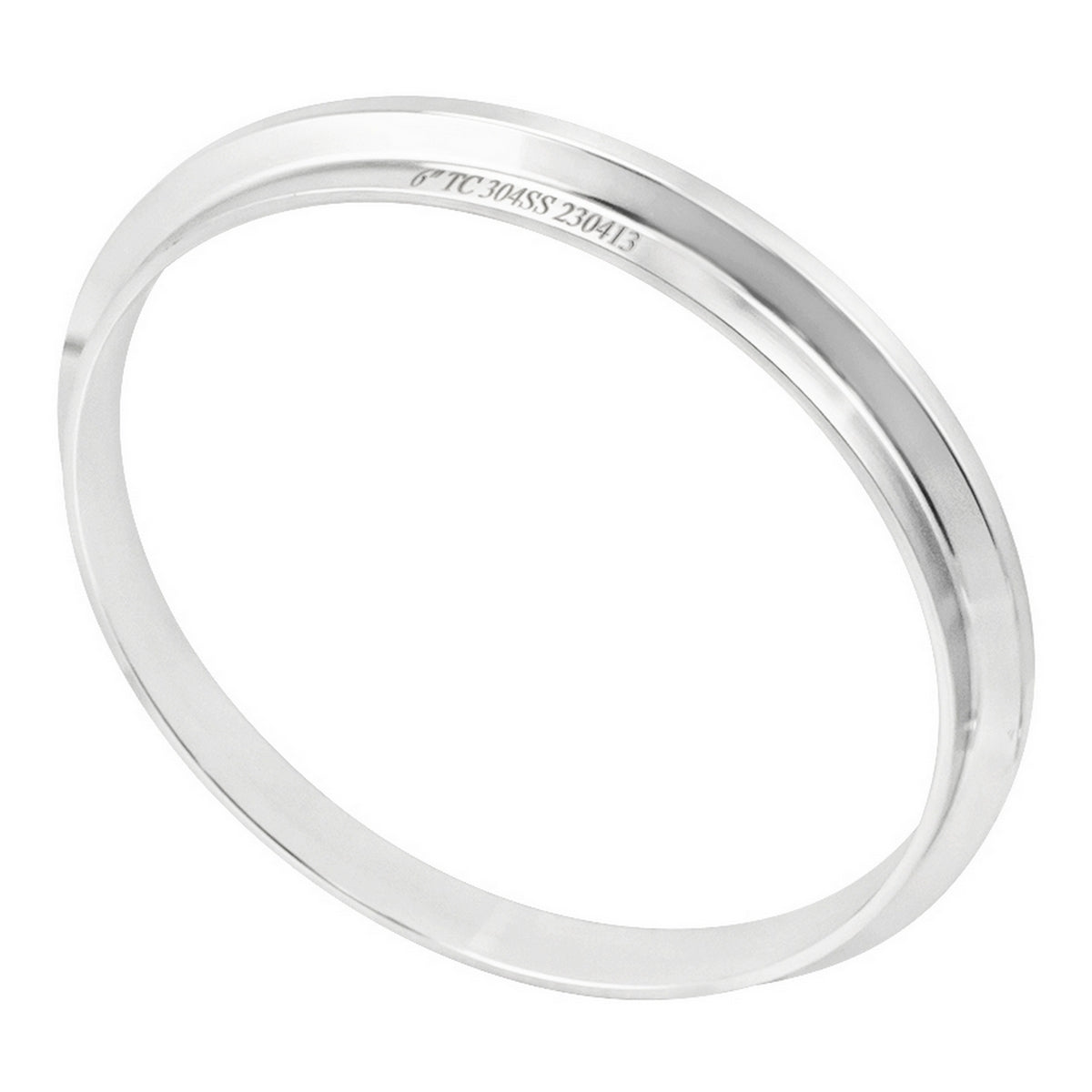Stainless Steel Tri-Clover Ferrule - 6" TC (5/8")