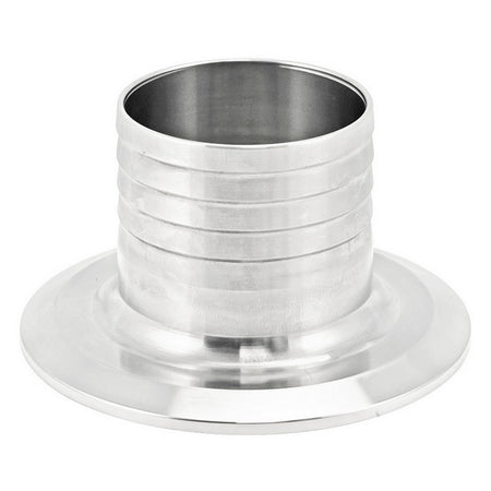 Stainless Steel Tri-Clover Fitting - 3" TC X 2" OD Barb